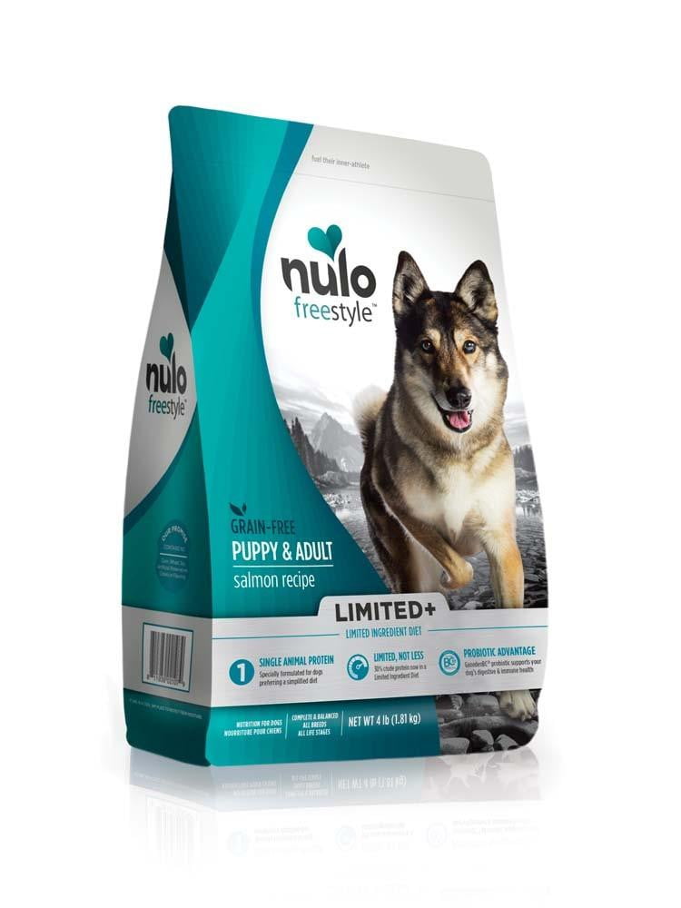Nulo FreeStyle Limited+ Grain Free Salmon Dry Dog Food 5lb | Leader...